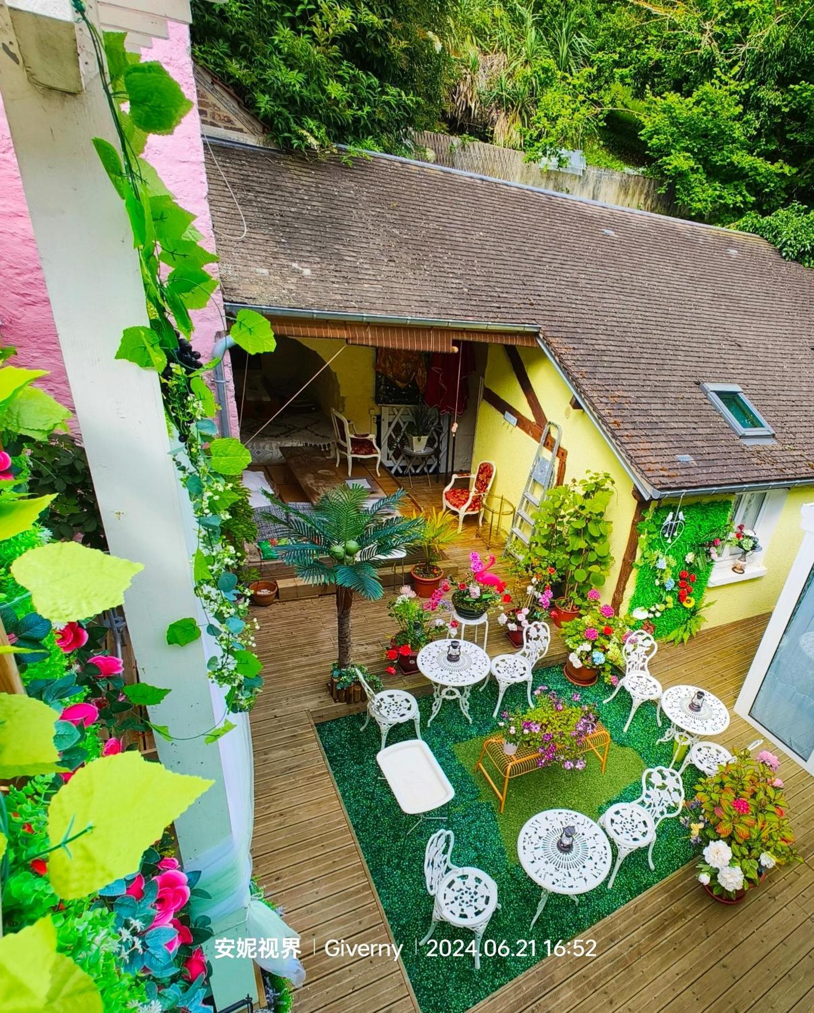 Le Coin Des Artistes Acomodação com café da manhã Giverny Exterior foto