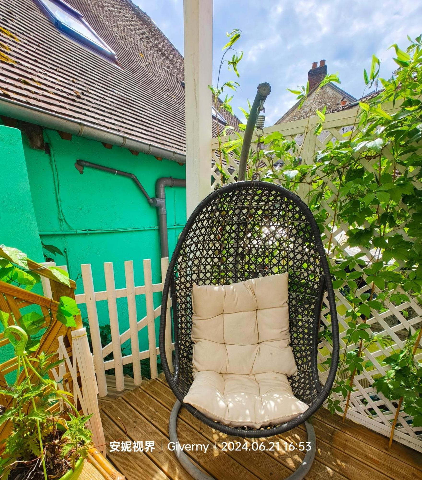 Le Coin Des Artistes Acomodação com café da manhã Giverny Exterior foto